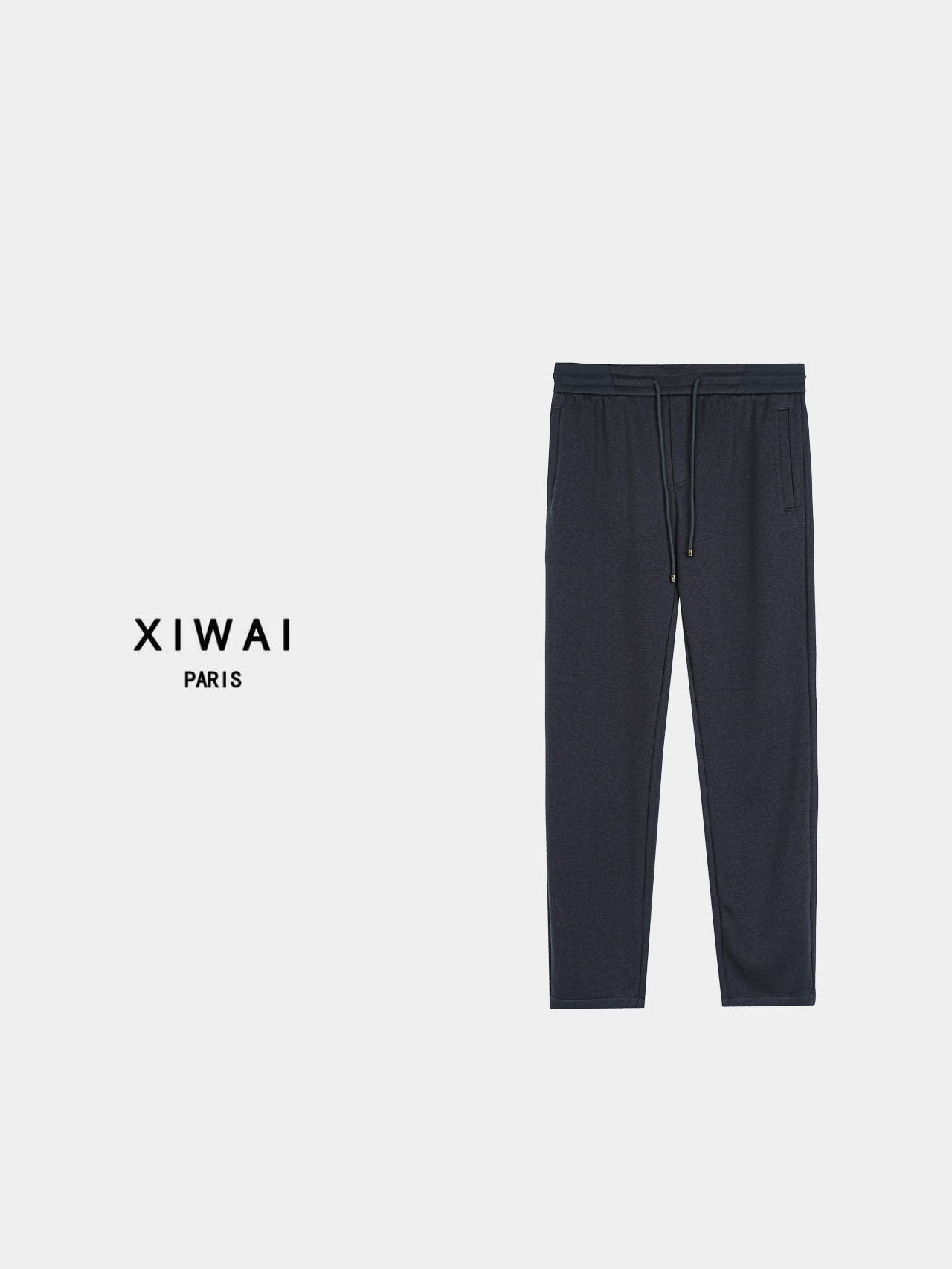 高级男装 春夏新品25s男士男裤子修身直筒裤休闲裤时尚 0035