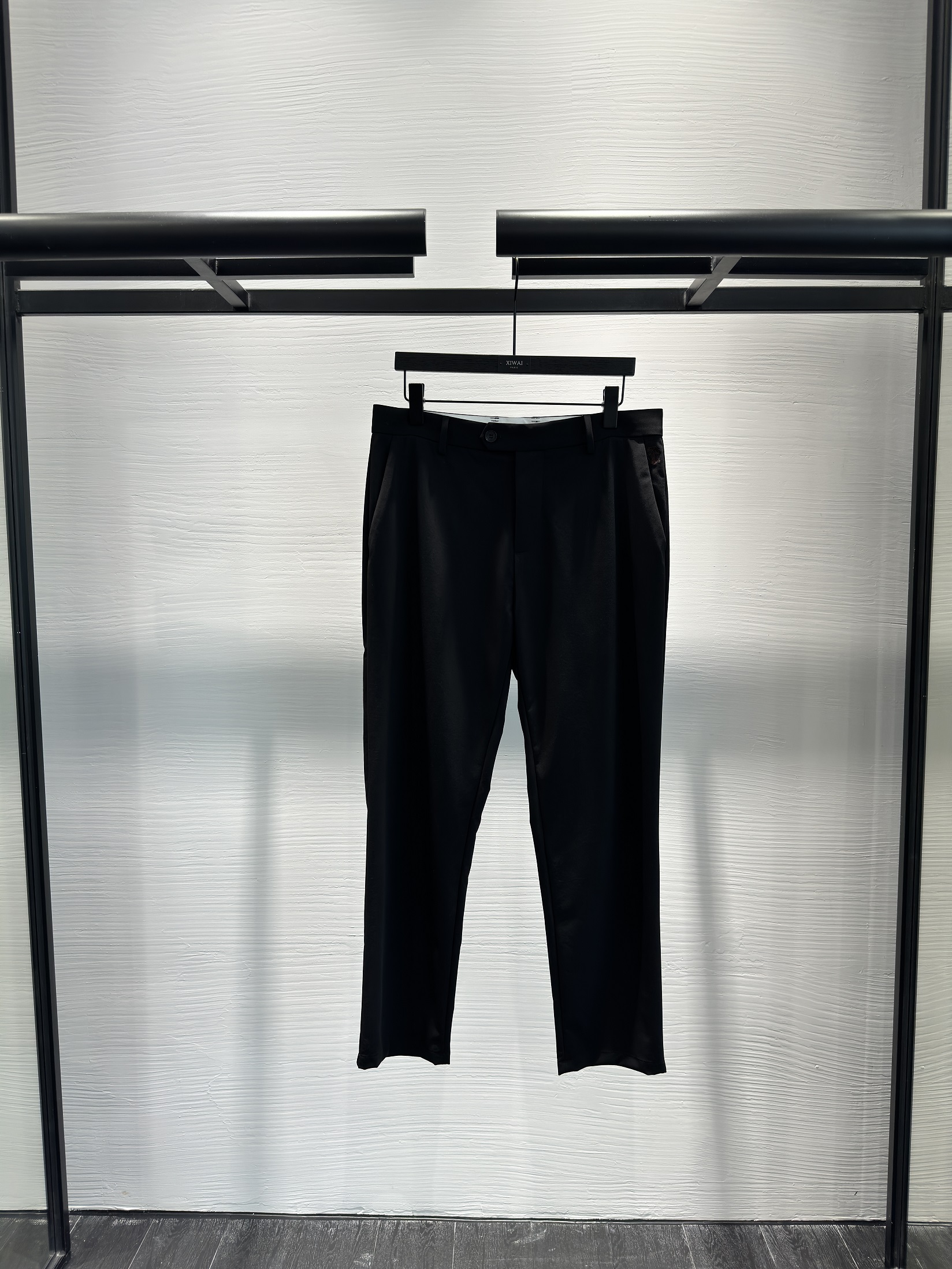 高级男装 春夏新品24s男士休闲裤舒适直筒时尚百搭商务西裤 K007