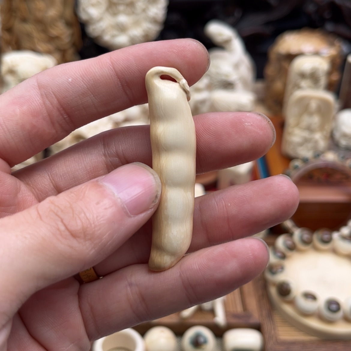 【闪购商品】猛犸牙根雕