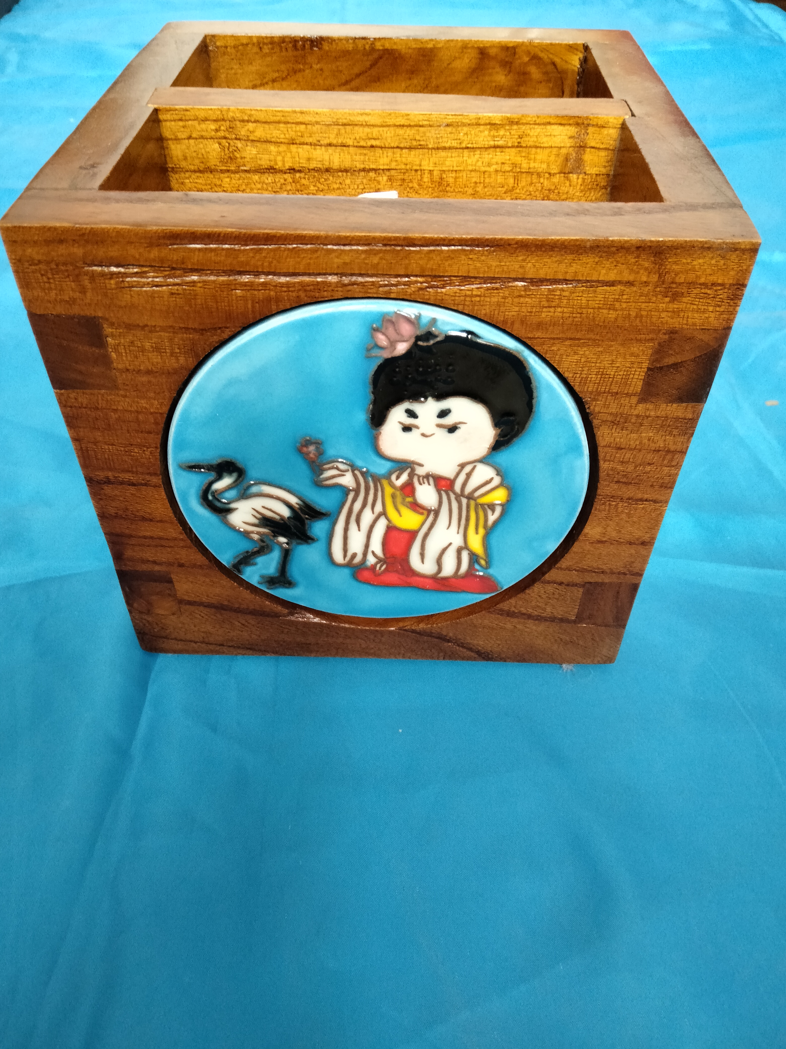 14/14 高13笔筒。适合书房 