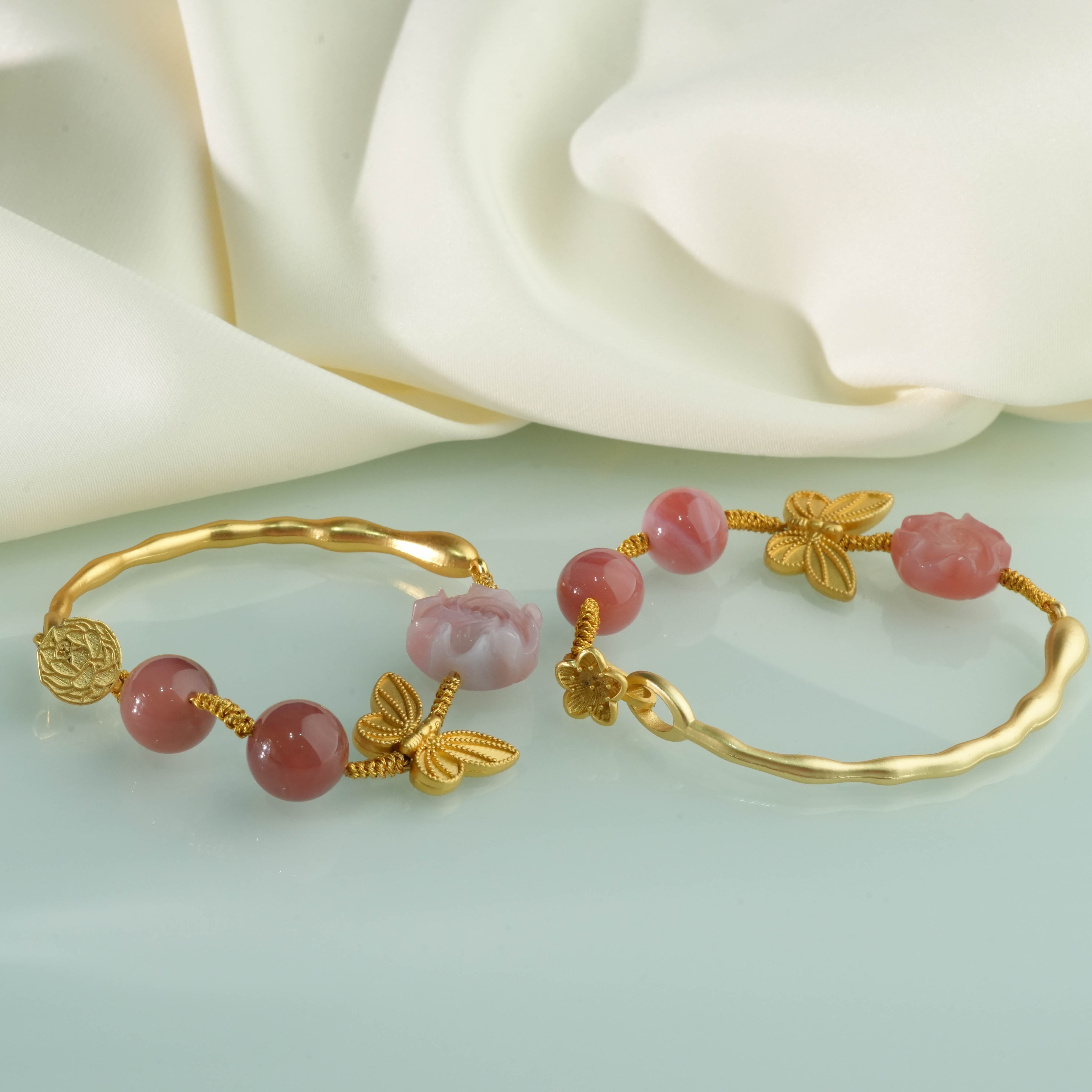 【初见珠宝】玛瑙DIY手链3-1C87X53【多样性发一件】