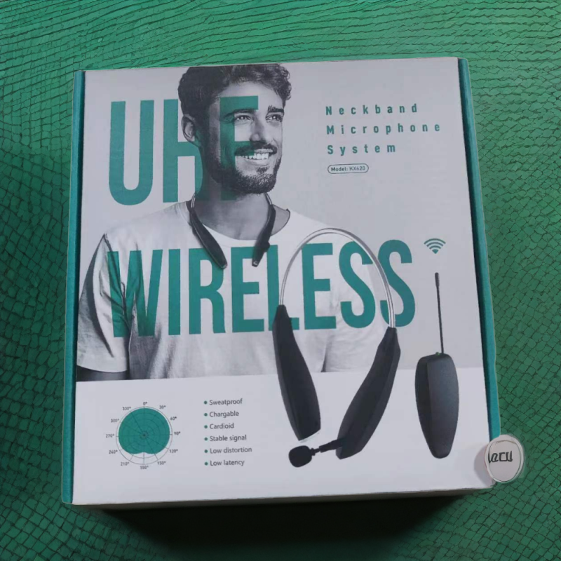 【QT-15-226】KX620 UHF无线挂脖麦克风话筒