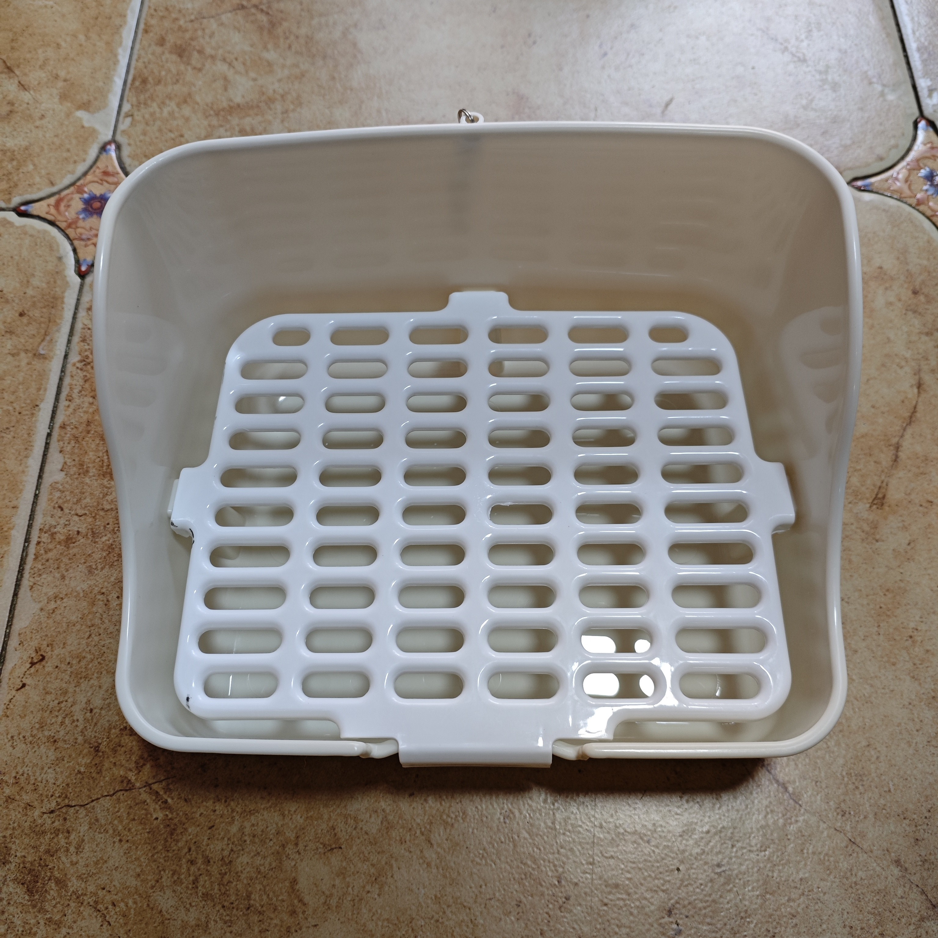 【自由森林】兔子小号厕所 兔子豚鼠龙猫貂方形厕所预防脚皮炎 包邮