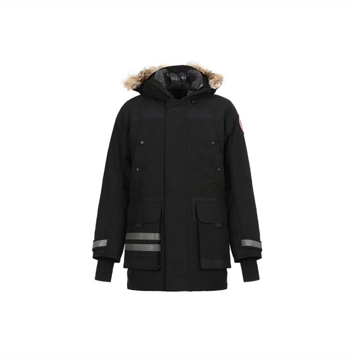 全新未使用  Canada Goose 加拿大鹅 9513M61 拼色派克大衣羽绒服
