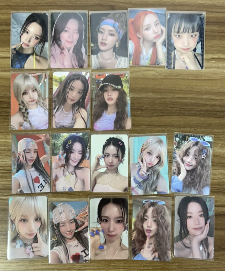(G)I-DLE 娃 混合特典ccl cu+el+k4 演唱会随机卡 场周