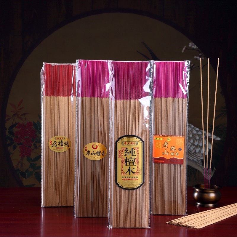 国天香植物香家居室内茶室熏香原材檀香竹签香支香棒香香道茶道