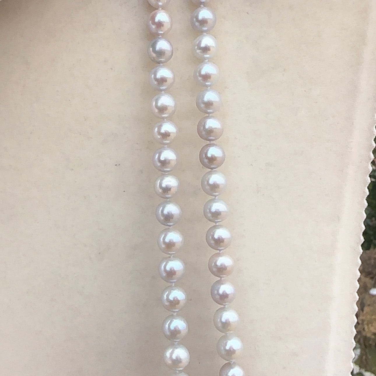 【闪购商品】淡水珍珠颈饰银S925镶嵌10-12无核