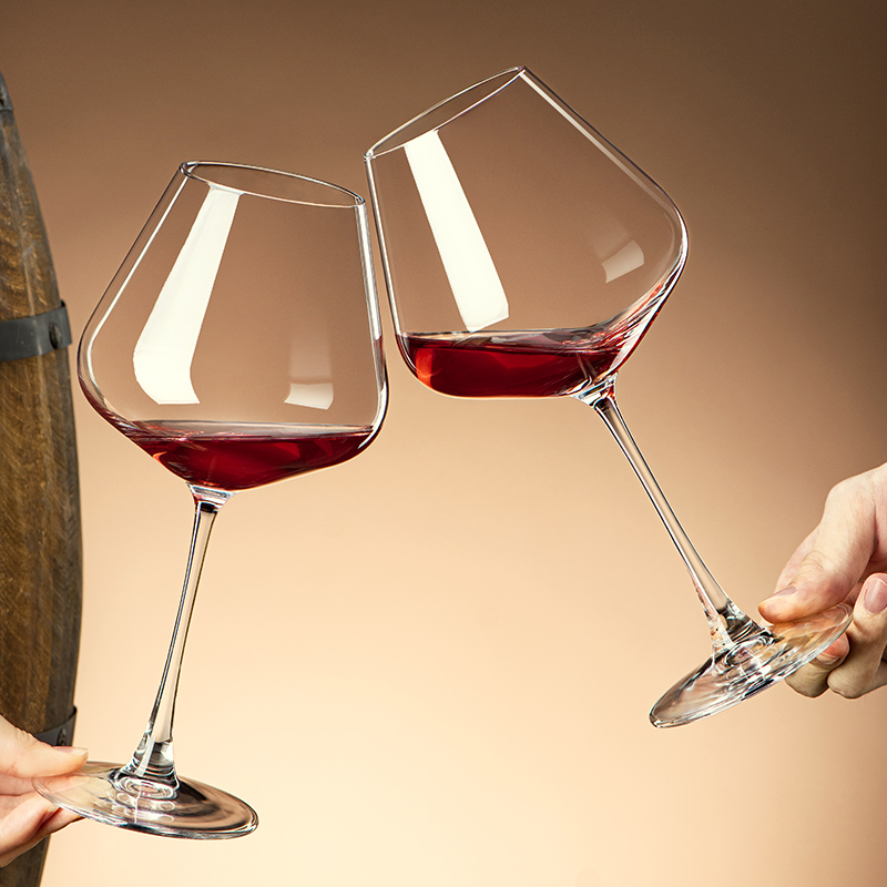 高档勃艮第酒杯红酒杯套装轻奢水晶酒杯高脚杯酒杯子网红爆款酒杯