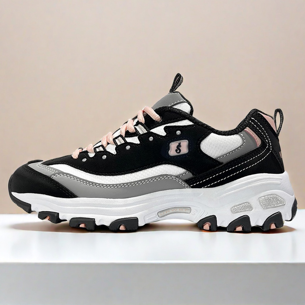 URWBF熊猫鞋2024秋冬新款增高情侣老爹鞋子百搭网红厚底潮流女鞋