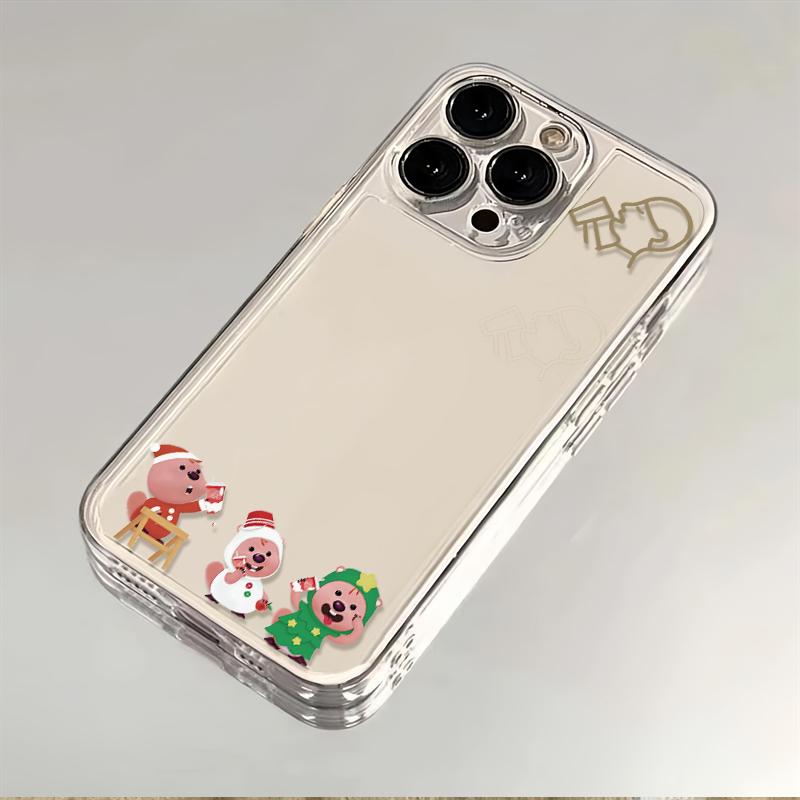 三只露比苹果oppo小米适用vivo华为iPhone12/13/14/15透明手机壳