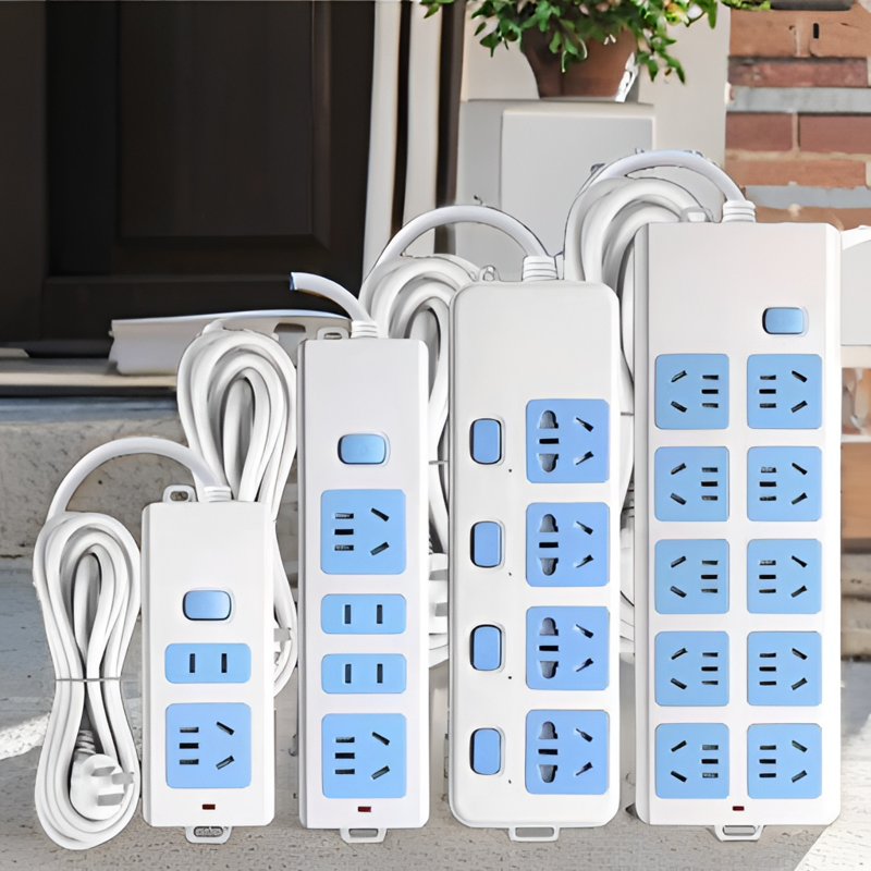 正品公纯铜插座排插带线家用接线板无线宿舍插板大功率插线板