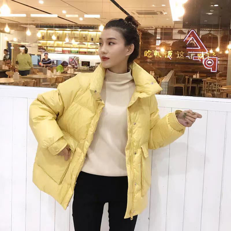 波司澄羽绒服女2023新款白鸭绒冬季外套学生韩版宽松反季清仓百搭