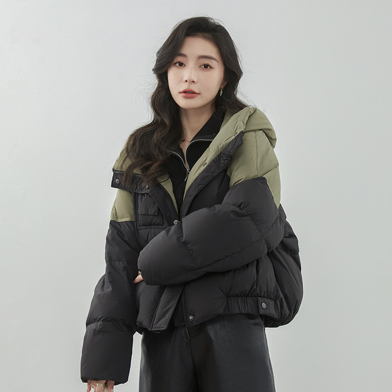 波司澄羽绒服女嘉兴平湖市女款高端女冬季外套平湖羽绒服工厂白鸭