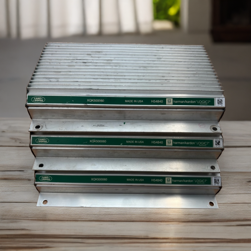 拆车路虎揽胜行政版哈曼八路白功放，自带两颗dsp调音，音质好
