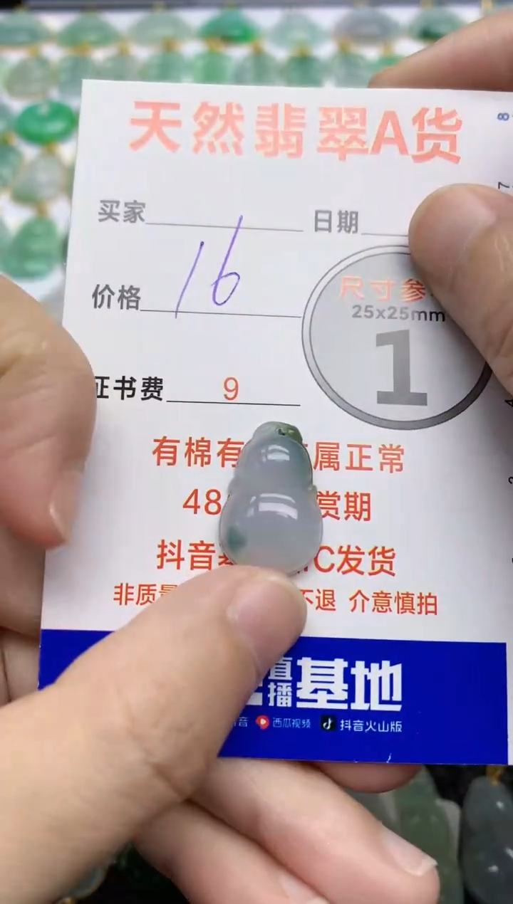 【闪购商品】翡翠颈饰未镶嵌7