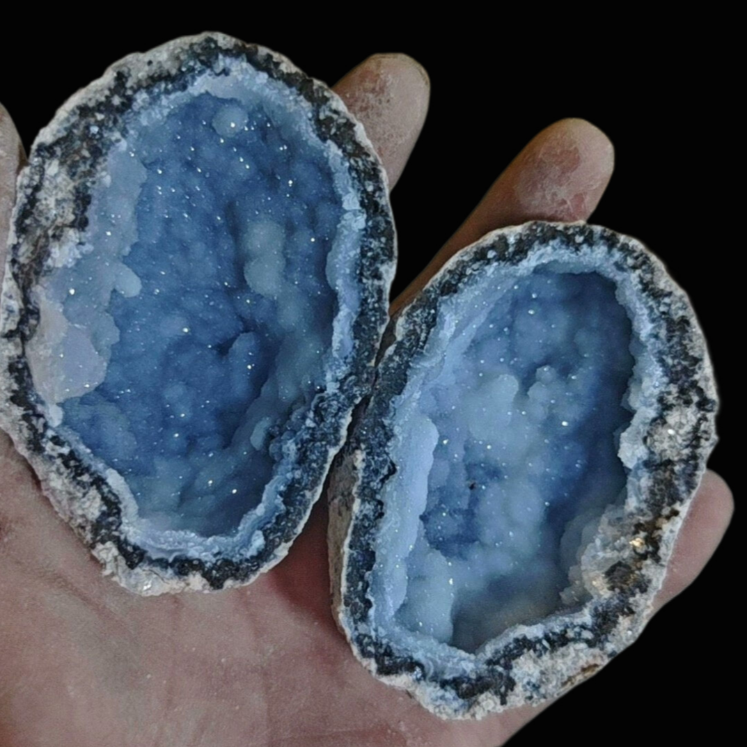 天然墨西哥原石晶洞摆件直播专购（敲开不退/理性消费）居家摆件