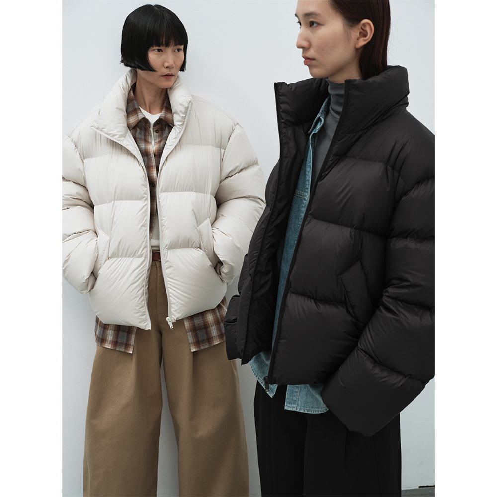 RandomPiece24新品 黄金6小时白鸭绒 泡芙零压廓形多色保暖羽绒服