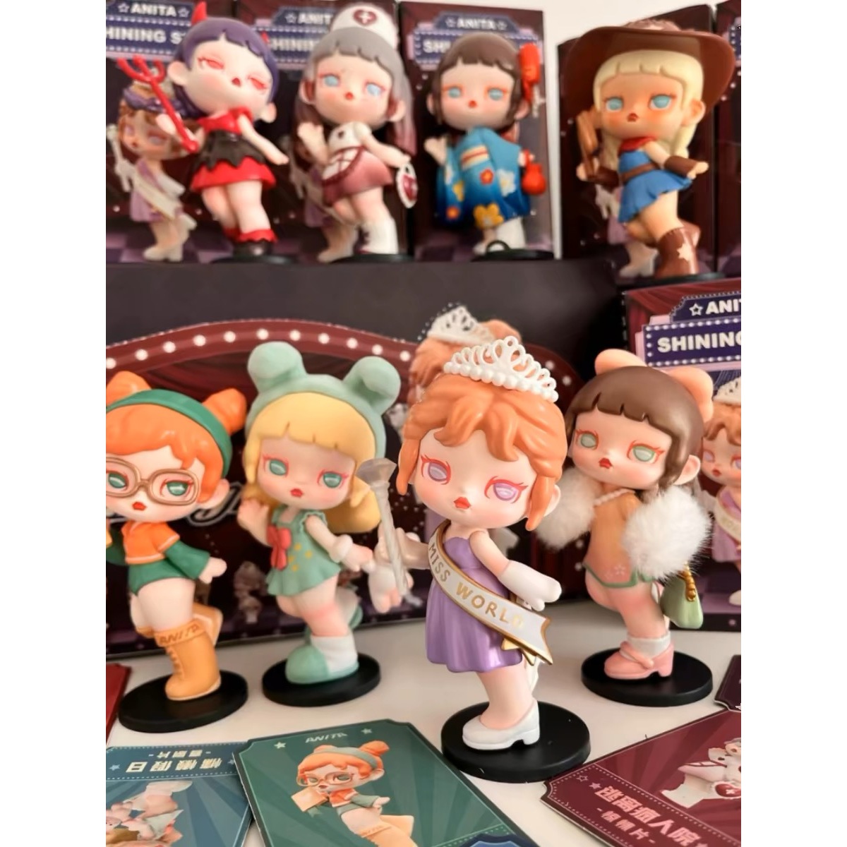 安妮塔手办摆件盒 