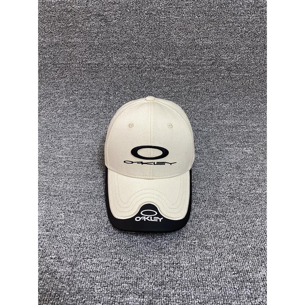 Vintage oakley帽子千禧年拼色复古棒球帽vibe风格街头男女鸭舌帽