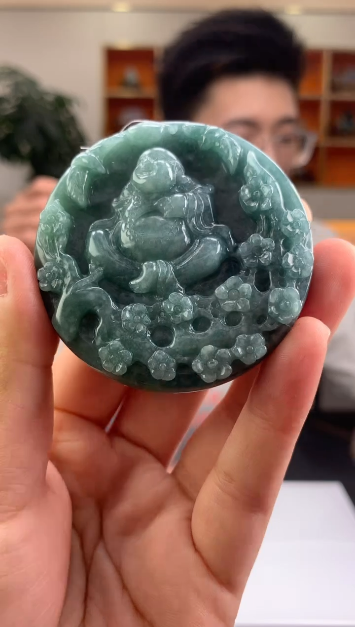【闪购商品】定制翡翠未镶嵌天然A货翡翠（拍一发一）