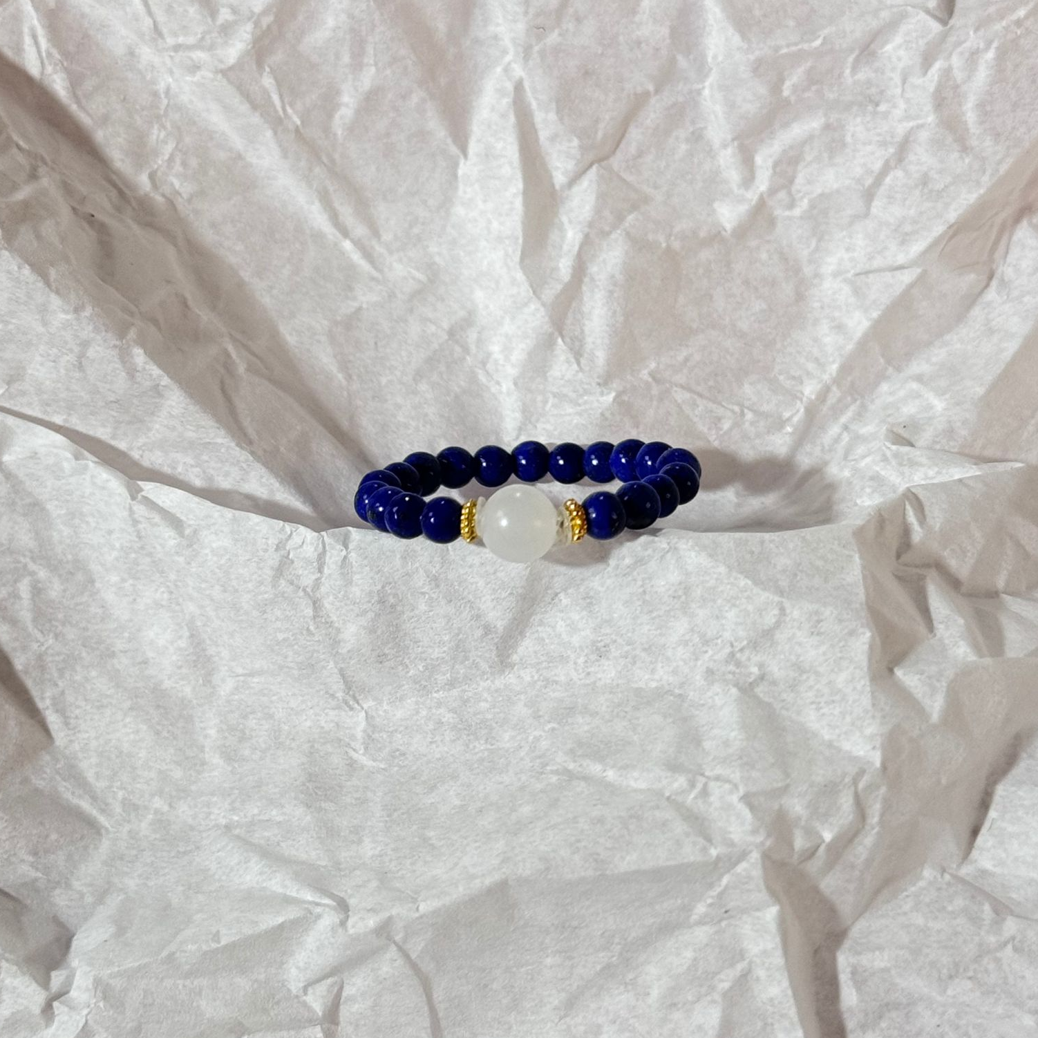 物归原主|青金石俄白小米珠