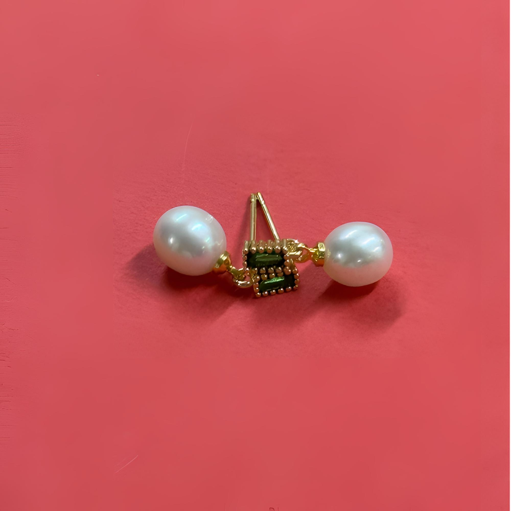 物归原主|轻奢淡水珍珠耳钉个性时尚气质