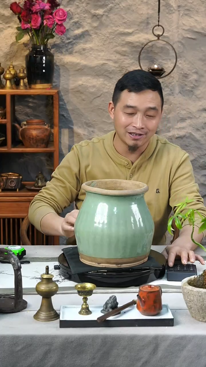【闪购商品】陶瓷罐483紫砂泥栽花