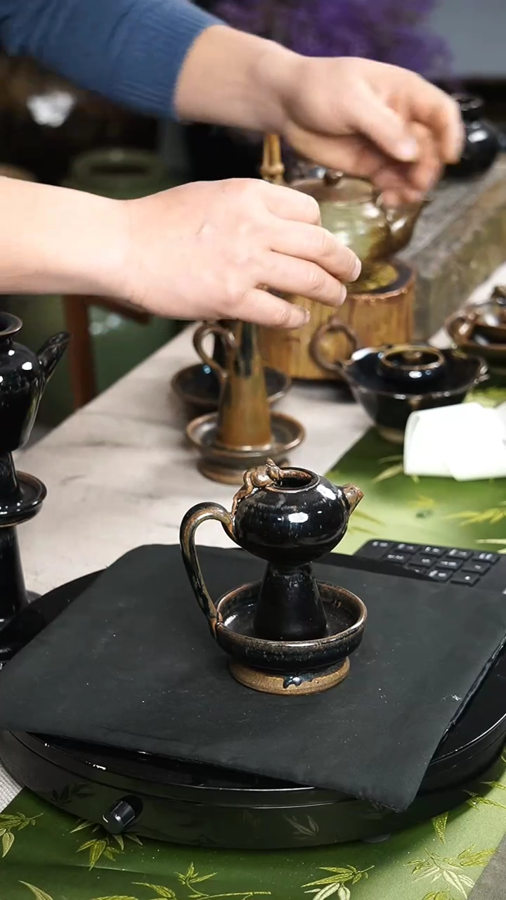 【闪购商品】陶瓷罐903油灯