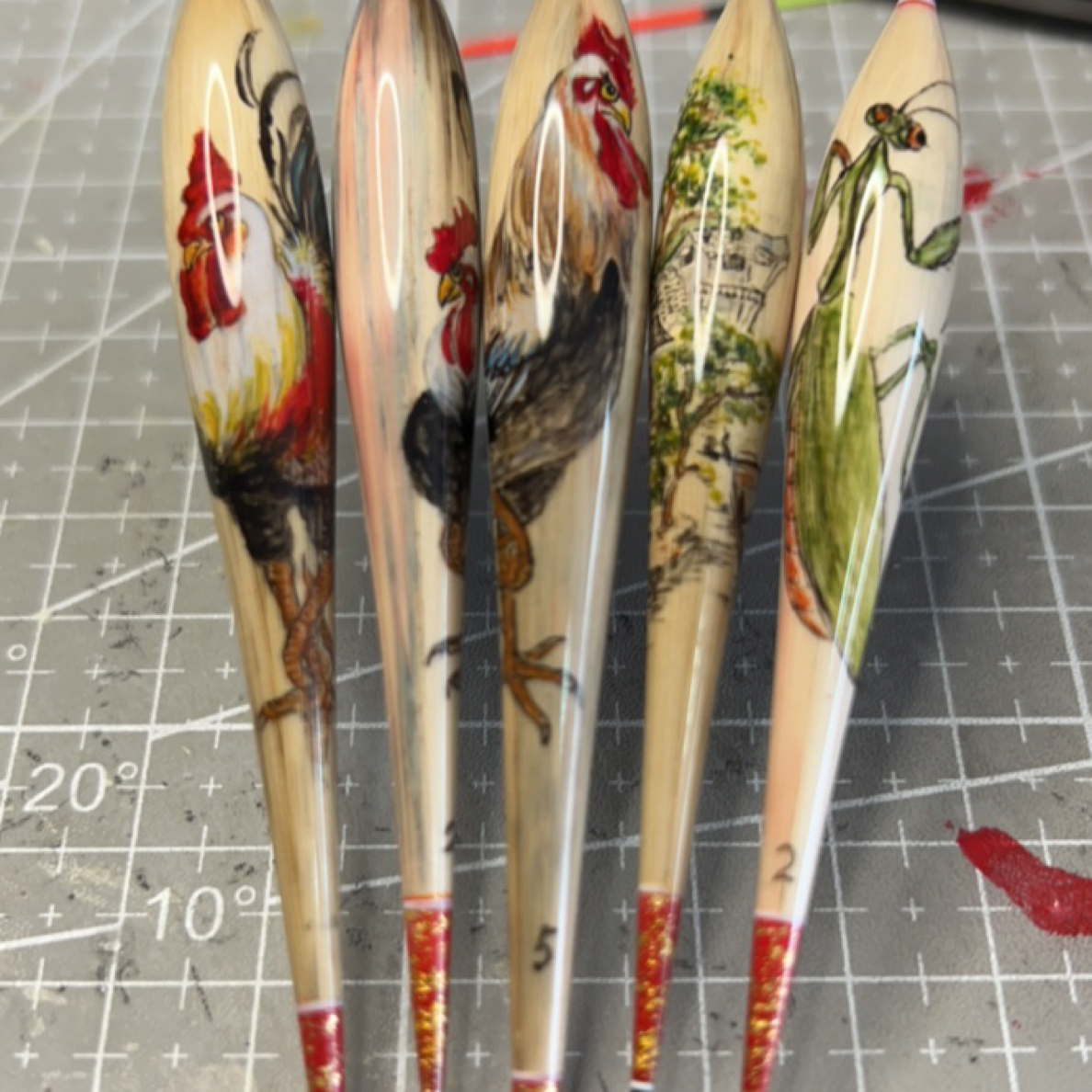 手绘芦苇浮漂，直播间专拍，一物一拍