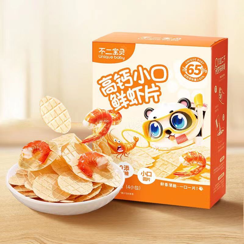 不/二/宝/贝小口鲜虾片24克