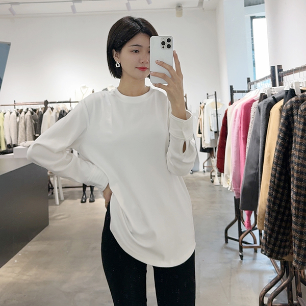 简爱女装 休闲百搭T 7235