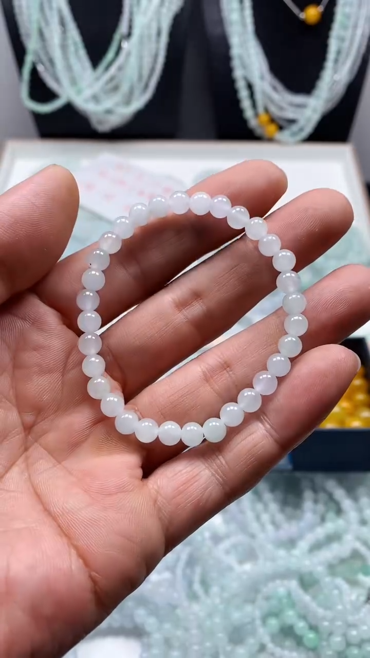 【闪购商品】翡翠手链未镶嵌6