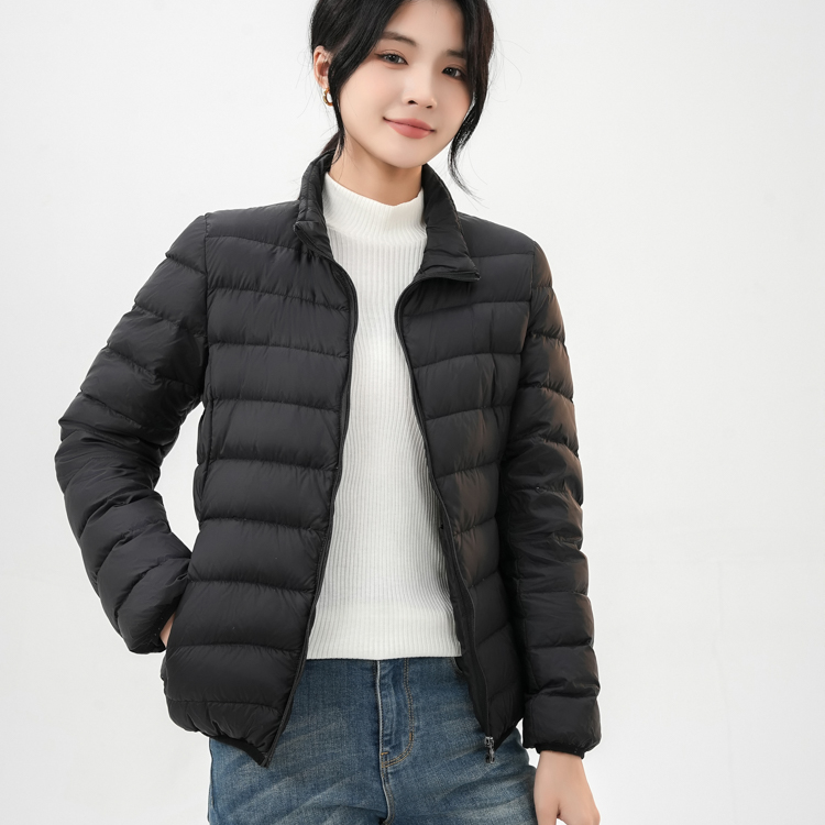 【小美专属】亚兰奴线下正品 立领轻薄羽绒服