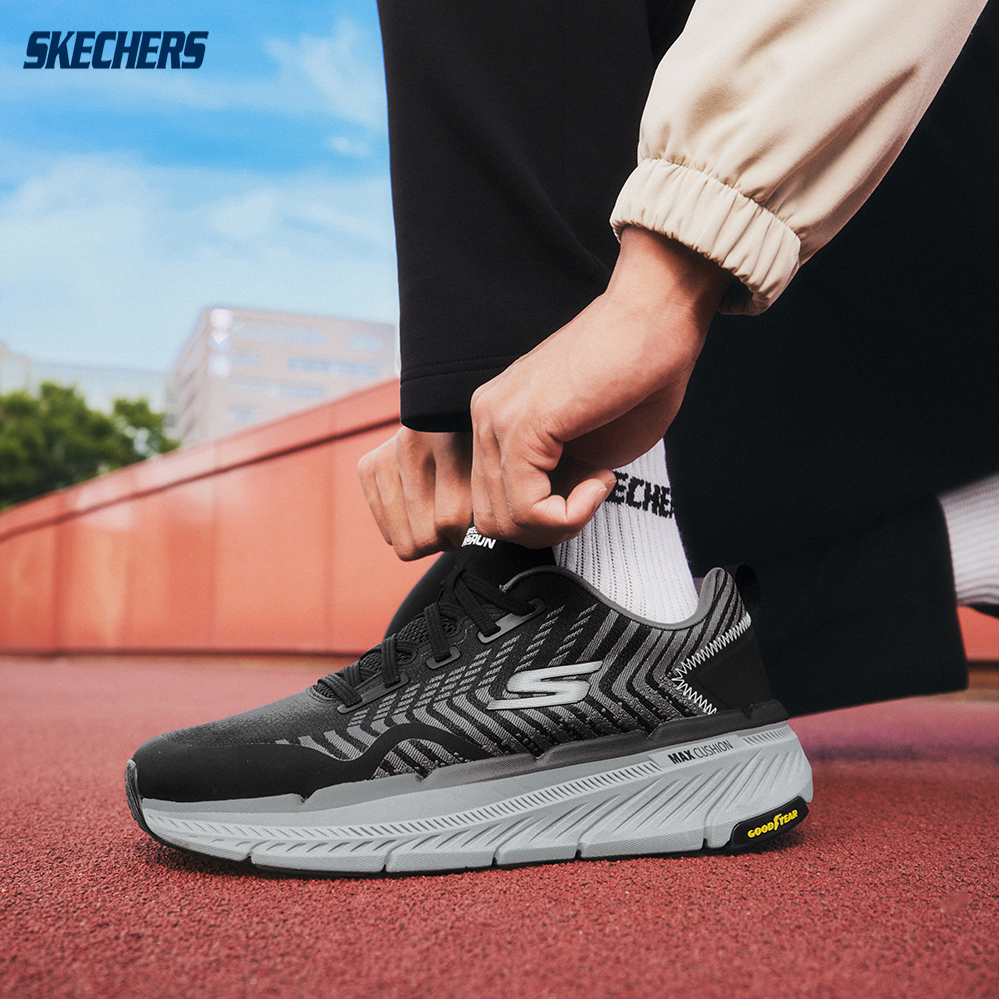 斯凯奇官方男鞋健步鞋厚底缓震舒适休闲运动鞋跑步鞋220841