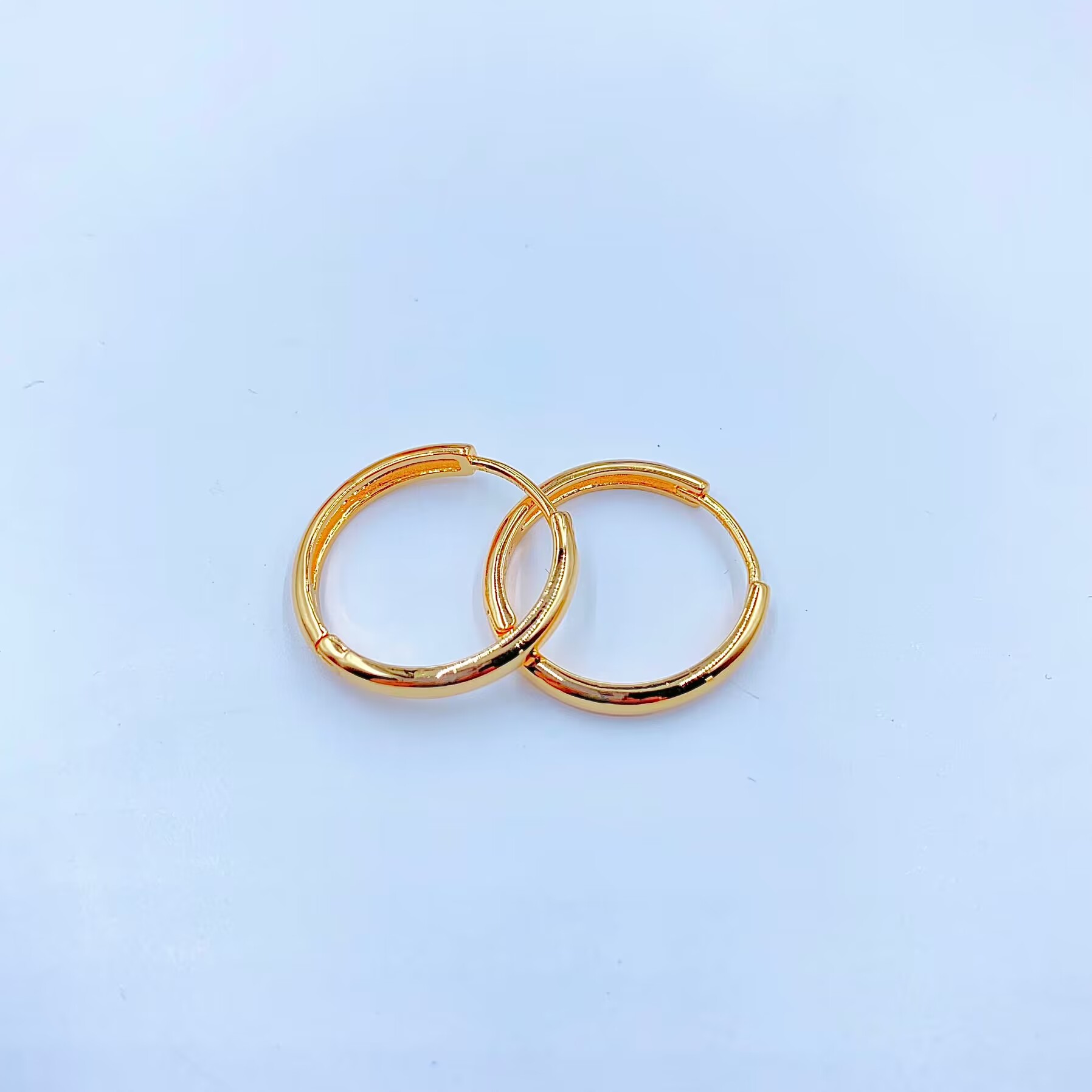 耳饰 1500  精美黄色素面耳环多样性发货