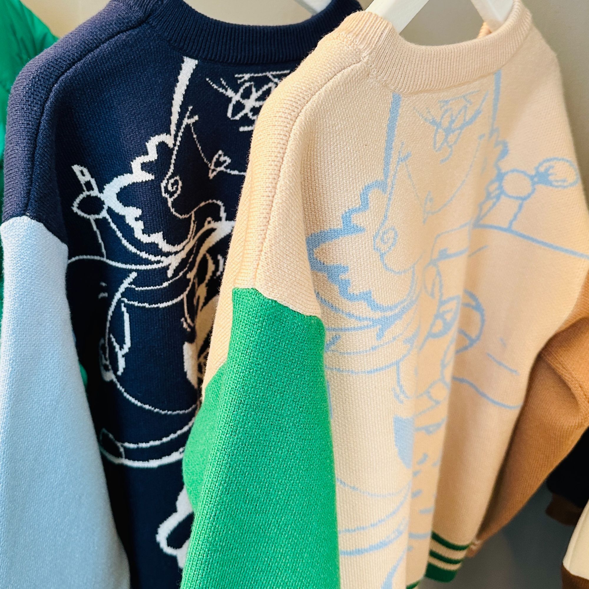 【现8.20】涂鸦毛衣男女童