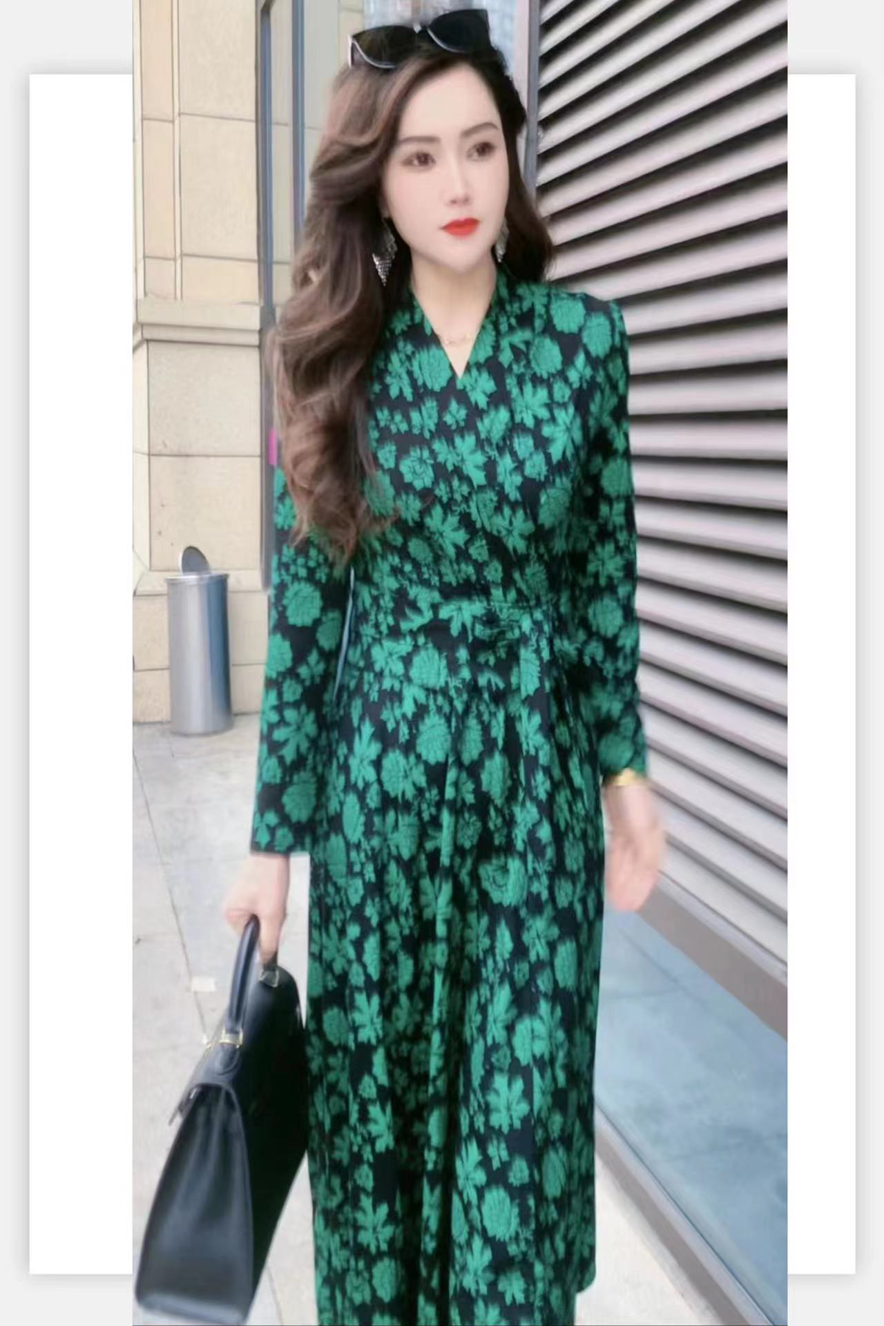 3238秋冬气质连衣裙