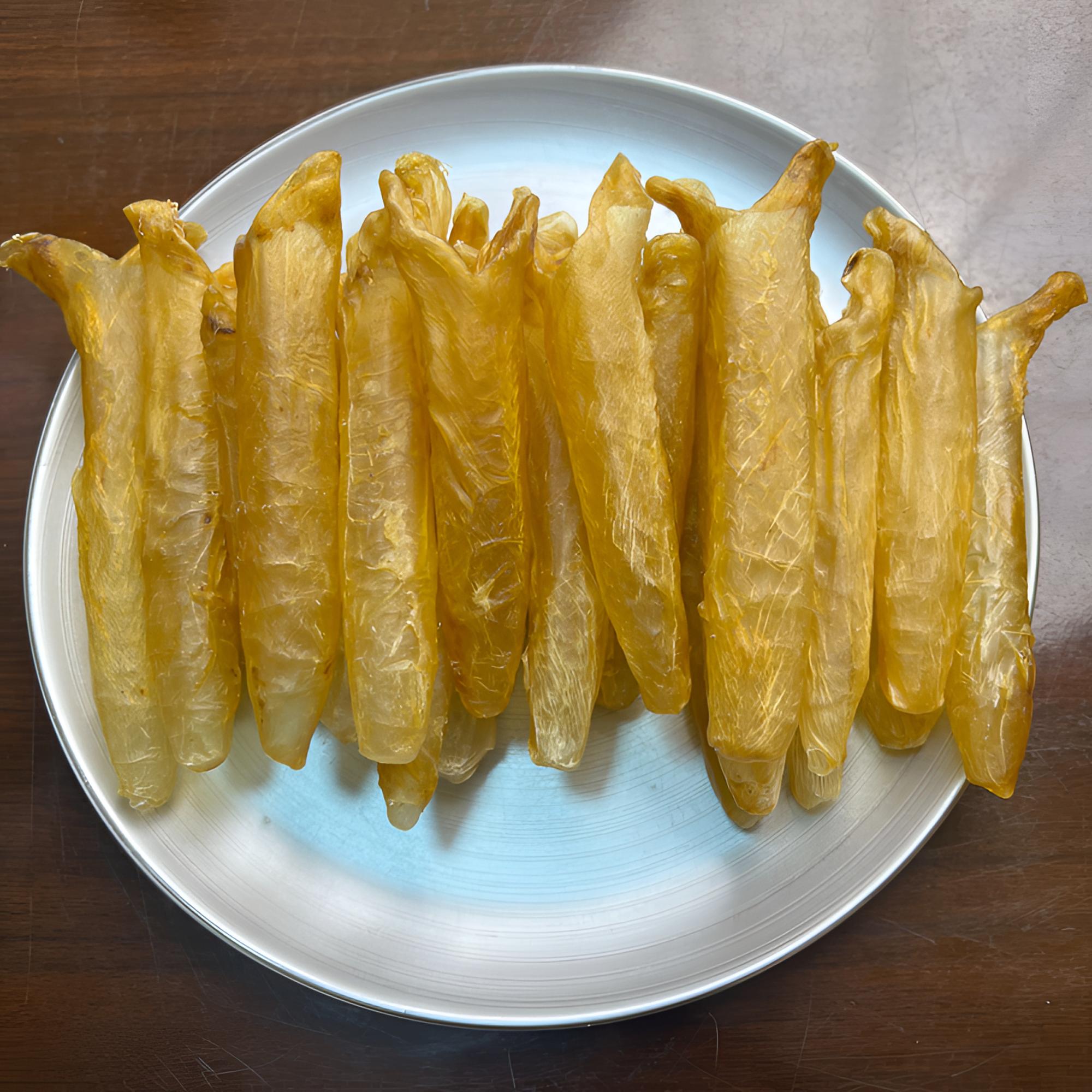 精选黄花胶筒称重