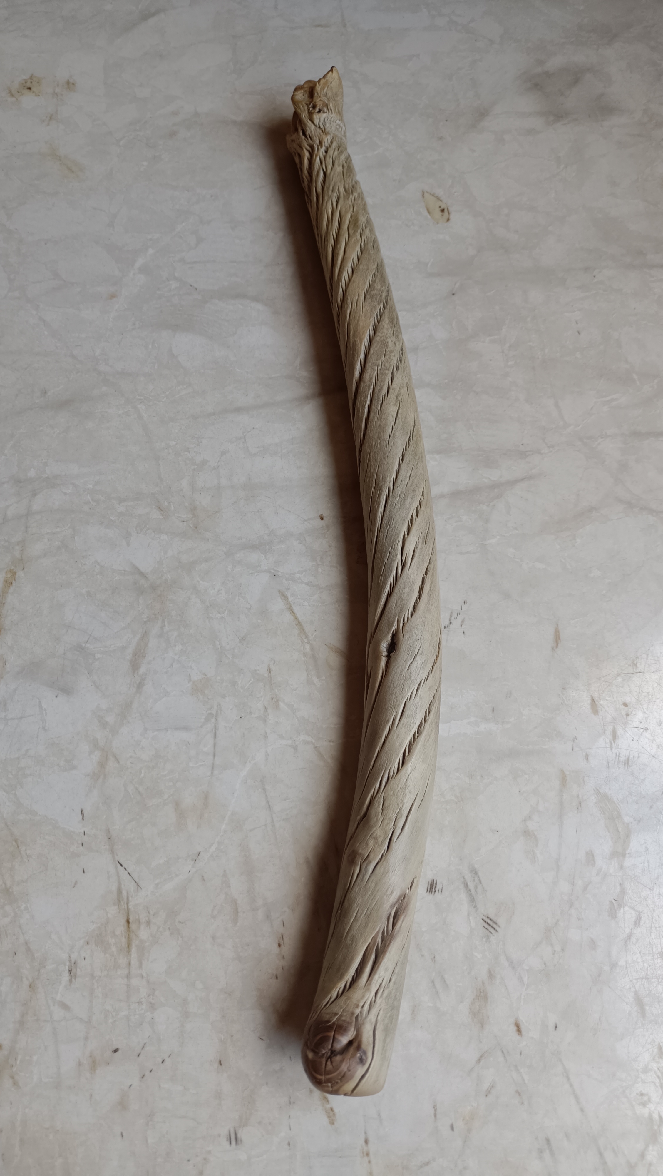 胡杨木根艺手把件，小把你盘玩，