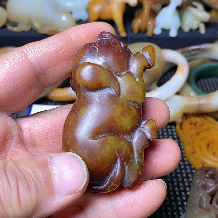 【闪购商品】和田玉挂件未镶嵌思*