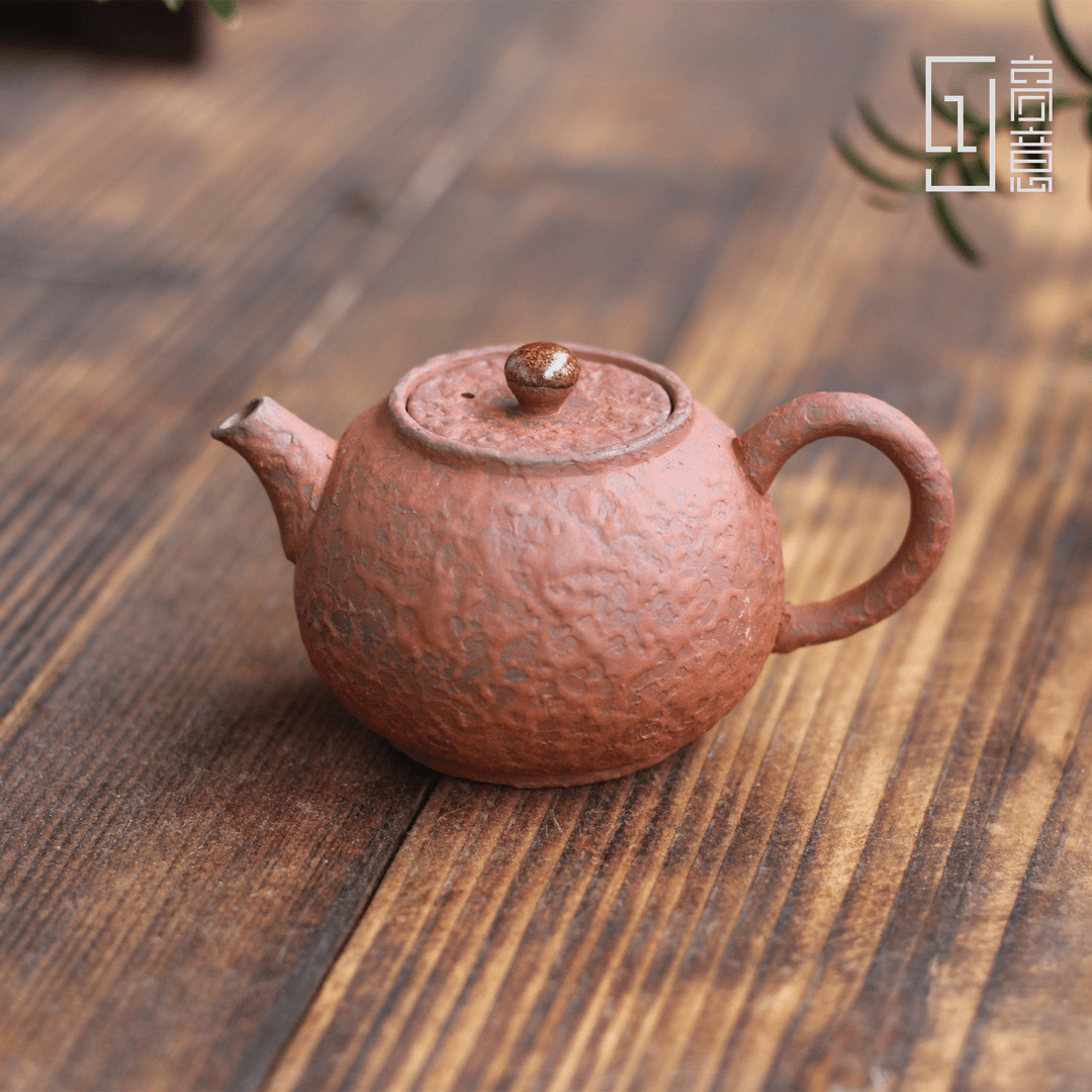 【正版川冶】老岩泥西施壶.7002.原矿砖红泡茶壶手抓壶陶瓷功夫茶具