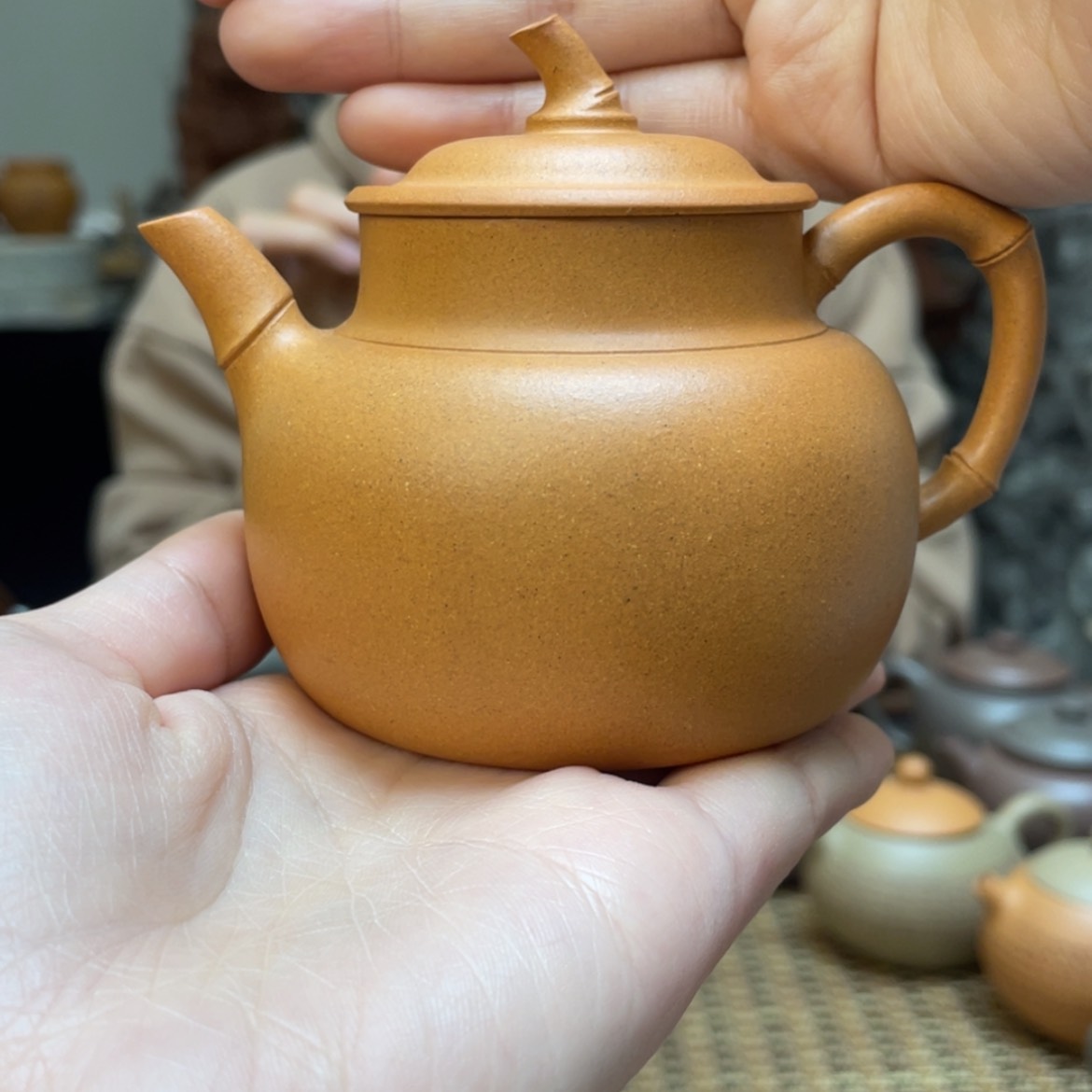 【闪购商品】紫砂茶壶黄金段