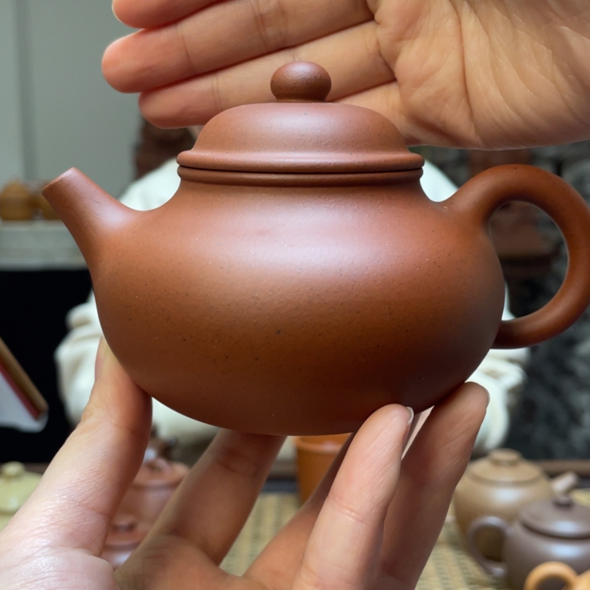 【闪购商品】紫砂茶壶大红泥