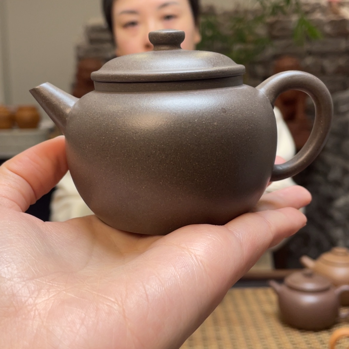 【闪购商品】紫砂茶壶鲨皮青低温