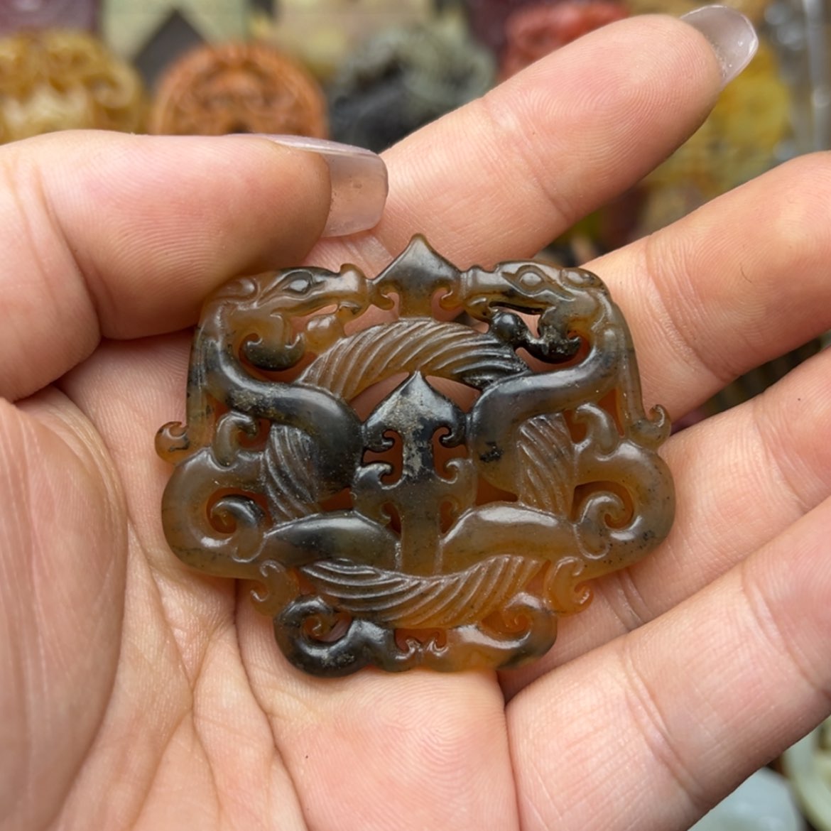 【闪购商品】白玉菩提吊坠7