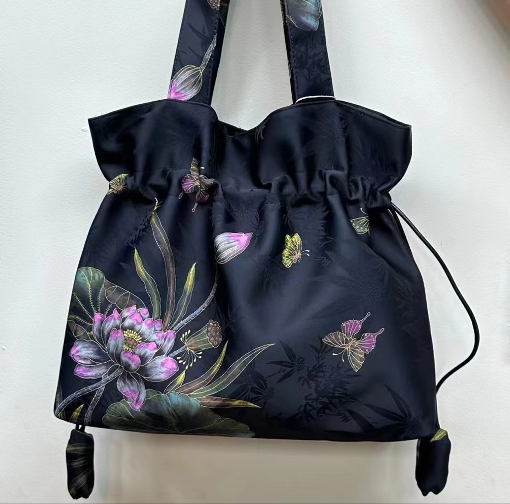 A612 香云新中式手提宋锦经典气质百搭包包