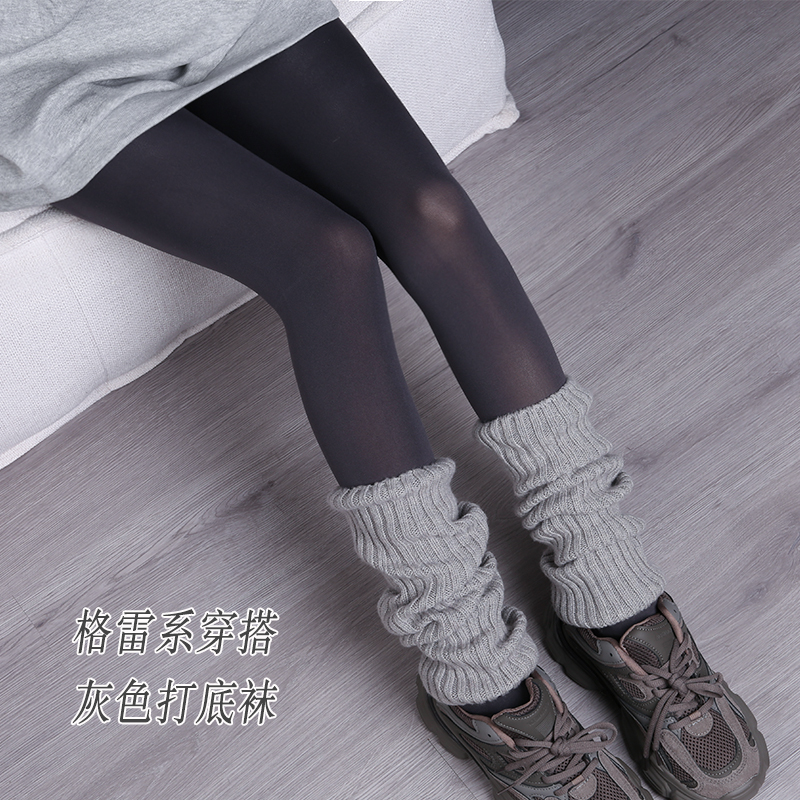 三双妖怪森林黑丝光腿神器春秋款120d天鹅绒高密高弹柔软黑色丝袜