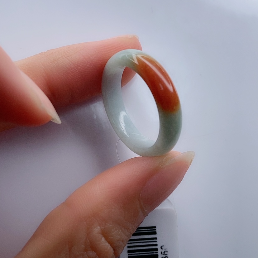 【闪购商品】翡翠戒指未镶嵌橙*