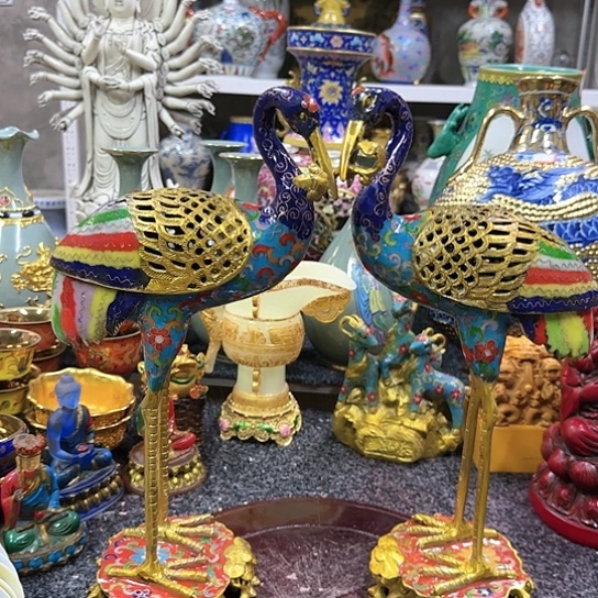 瓷片摆件家居设计的