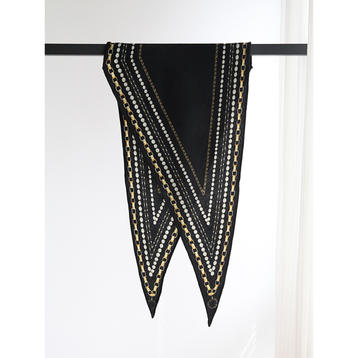 Forlin 芙临 Du家定制小香肌理感丝羊毛菱形围巾 471917